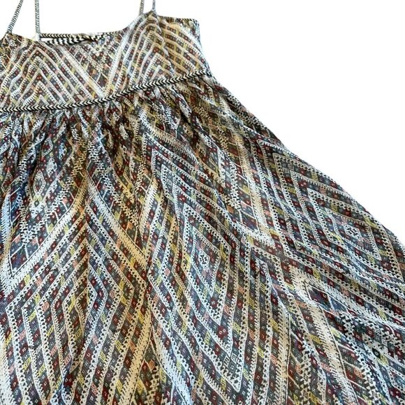 Free People Periscope Mini Babydoll Dress Spaghetti Strap Cutout Back Size Small - Picture 5 of 13